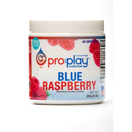 HYDRATION HEALTH PRODUCTS Pro:Play Blue Raspberry 40-serving Tub 31172